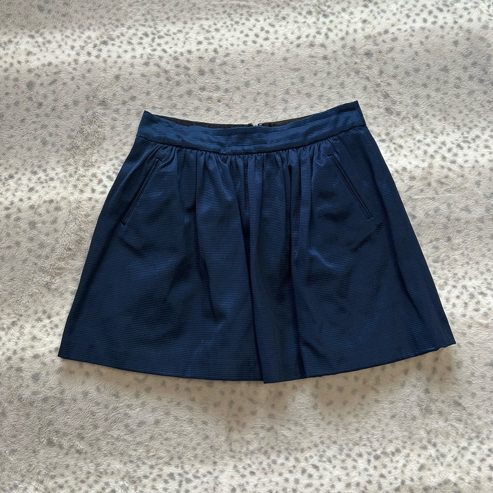 Banana Republic Dark Blue Mini Skirt